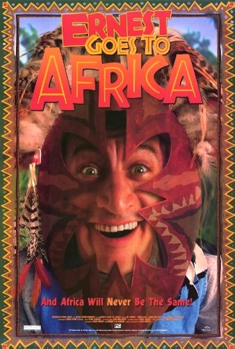 Ernest jede do Afriky - Plagáty