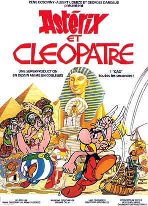 Astérix et Cléopâtre - Cartazes