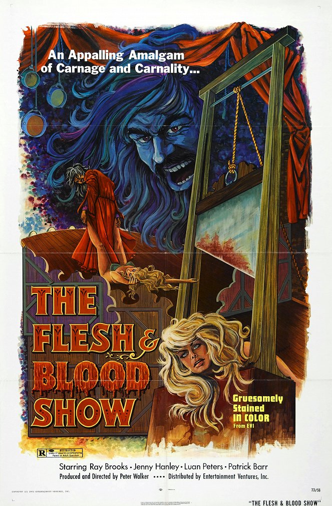 The Flesh and Blood Show - Plakátok