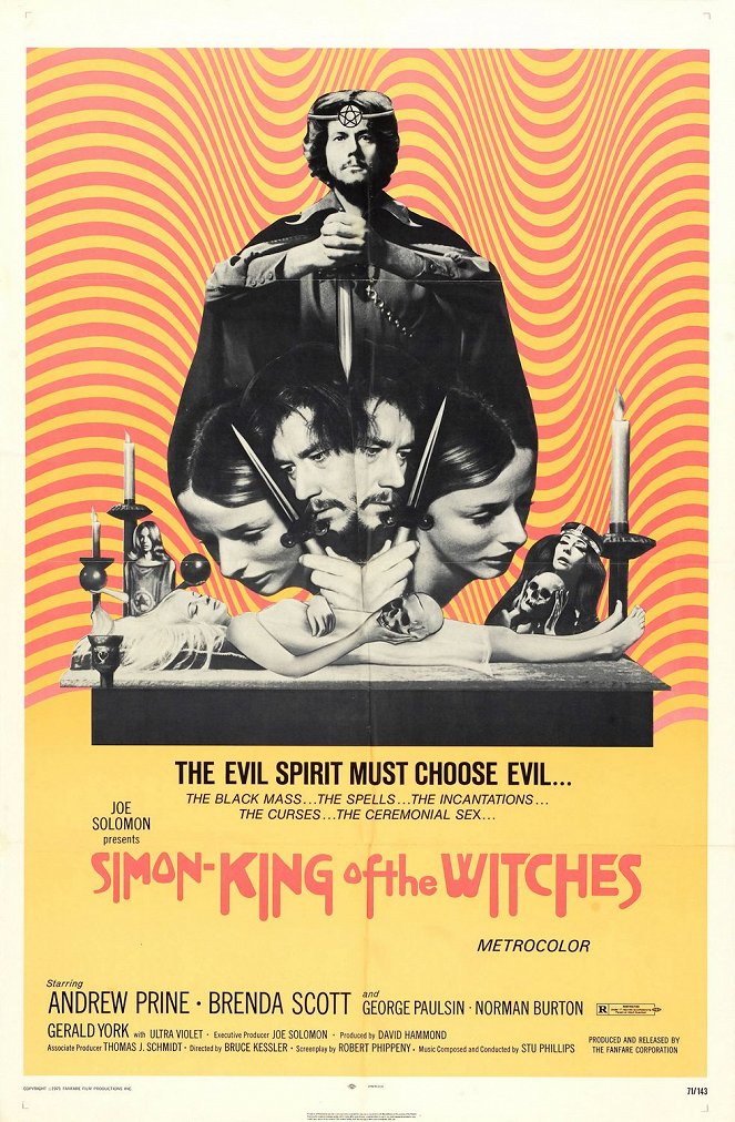 Simon, King of the Witches - Affiches