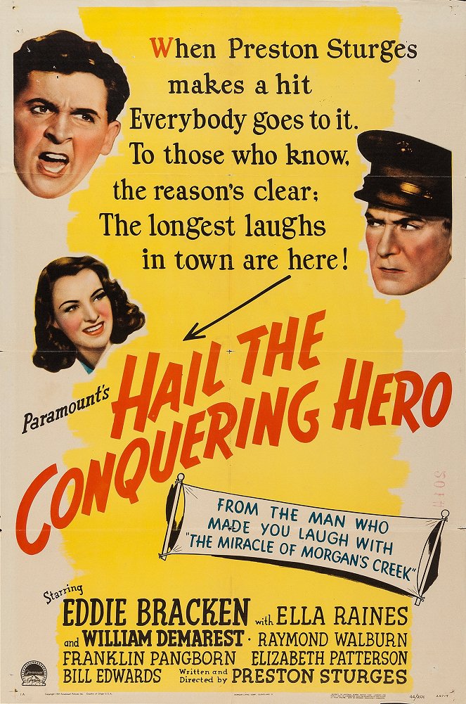 Hail the Conquering Hero - Carteles