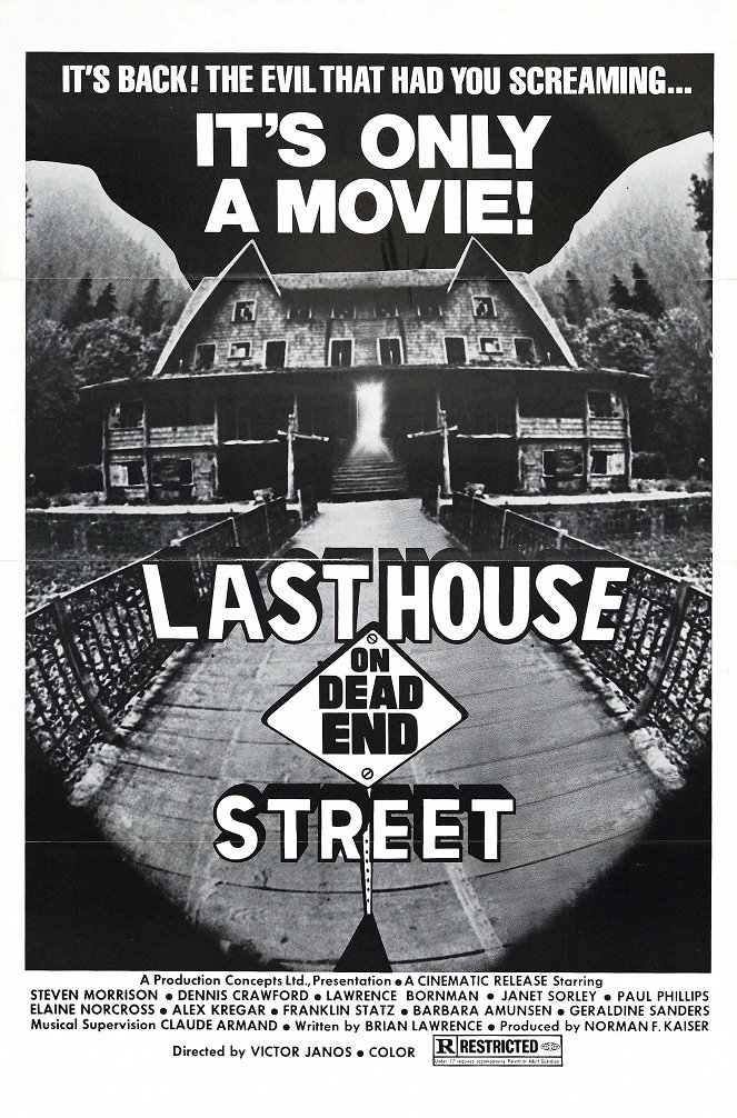 The Last House on Dead End Street - Posters