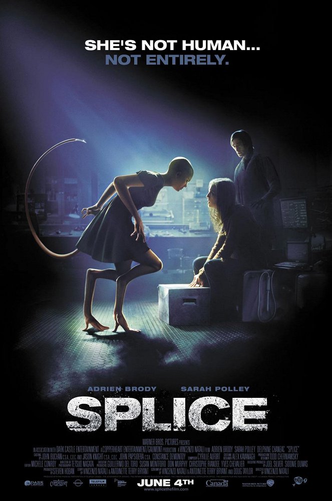 Splice - Affiches