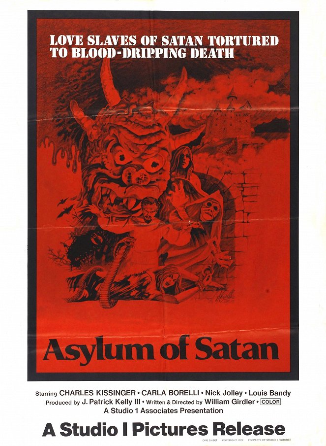 Asylum of Satan - Cartazes