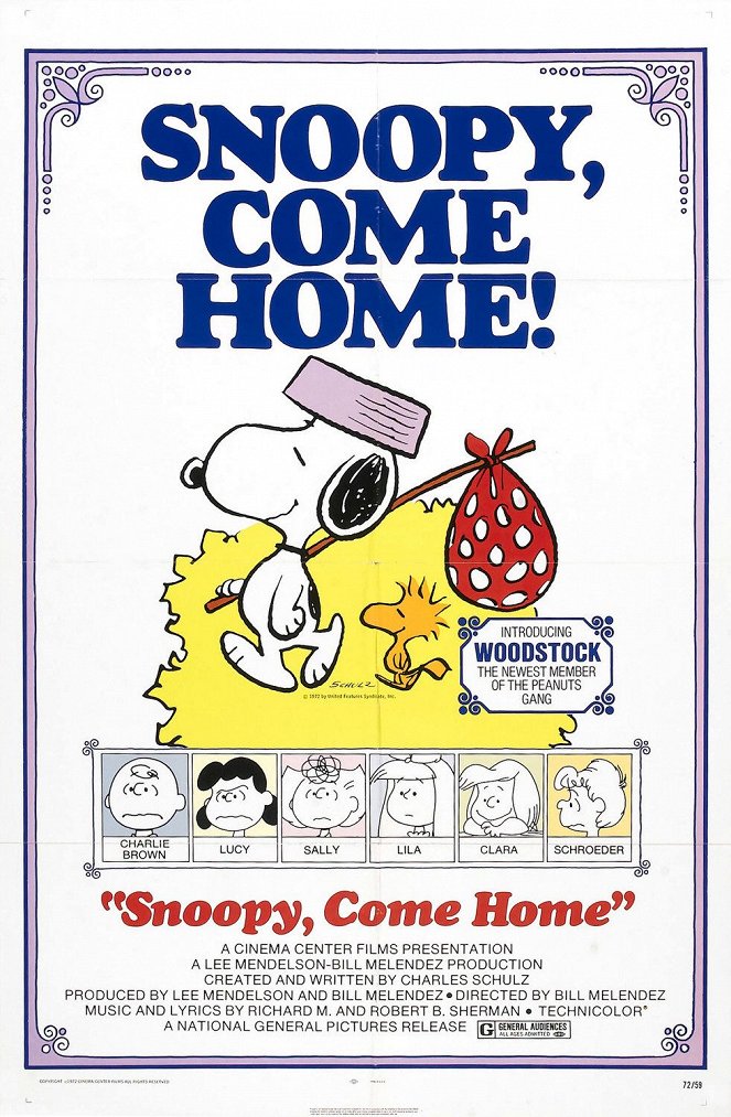 Snoopy, Come Home! - Carteles