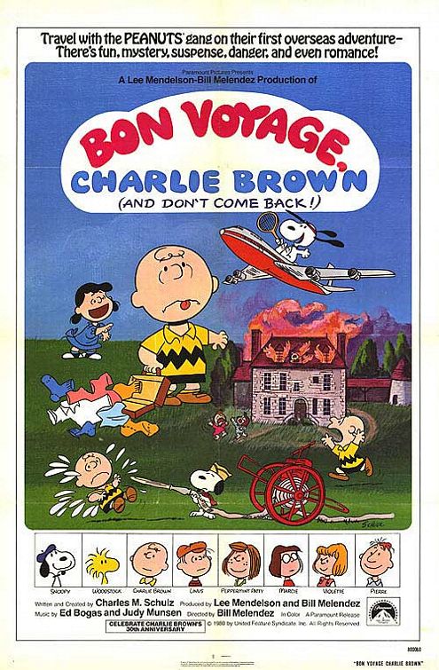 Bon Voyage, Charlie Brown (and Don't Come Back!) - Plakate