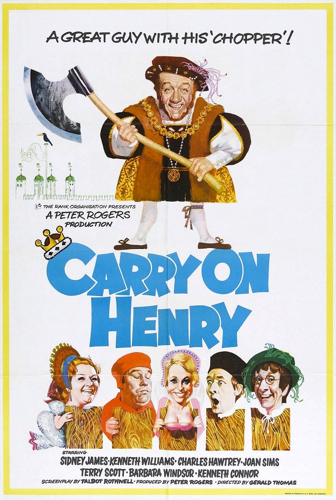 Carry On Henry - Cartazes