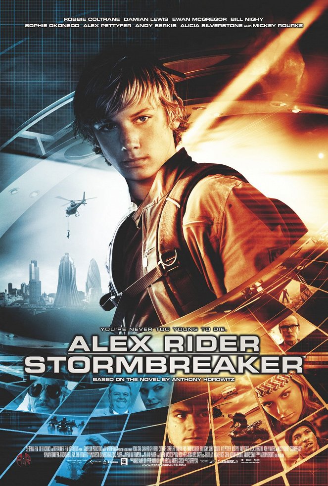 Alex Rider & Stormbreaker - Julisteet
