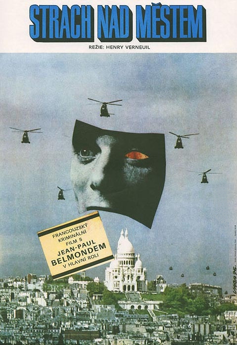 Strach nad městem - Plakáty