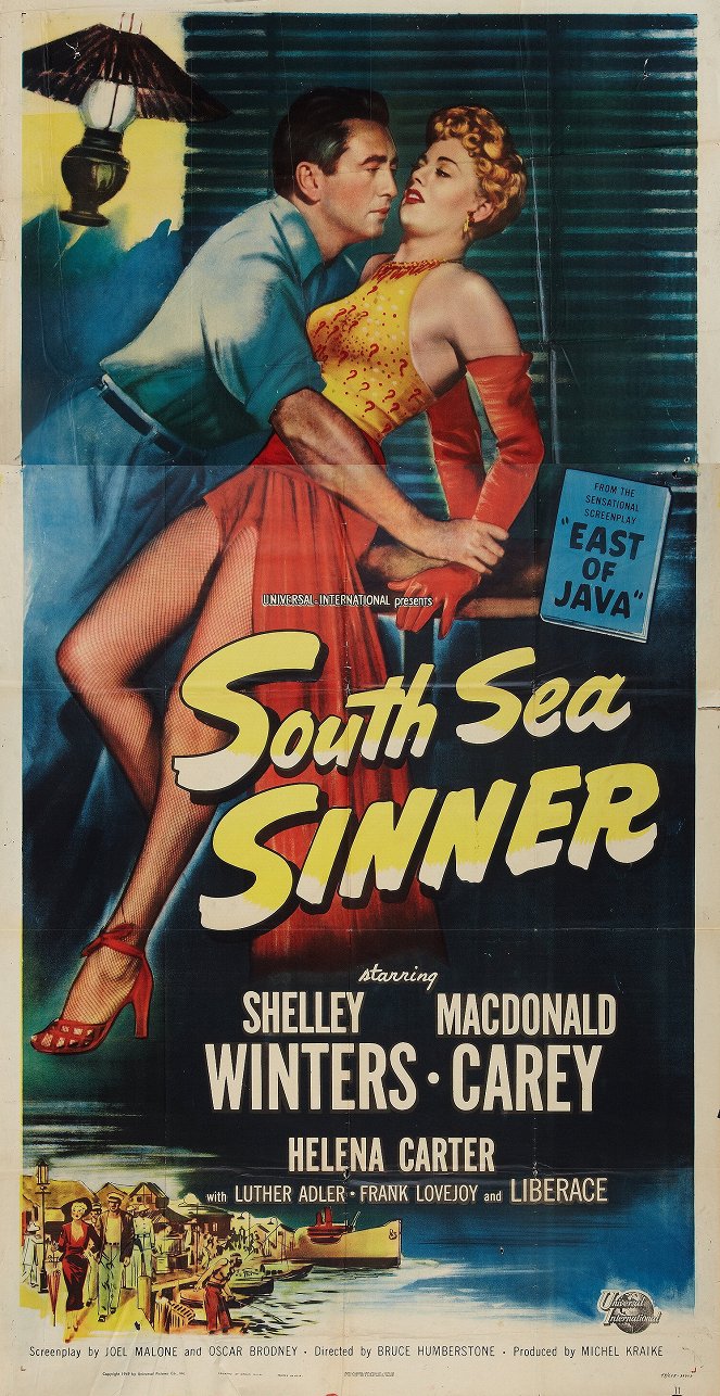 South Sea Sinner - Cartazes