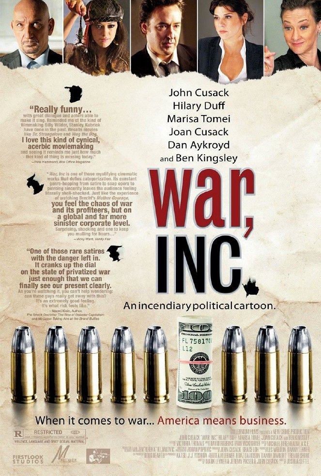 War Inc. - Julisteet