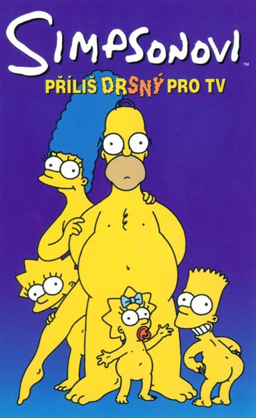 Simpsonovi: Příliš drsný pro TV - Plakáty