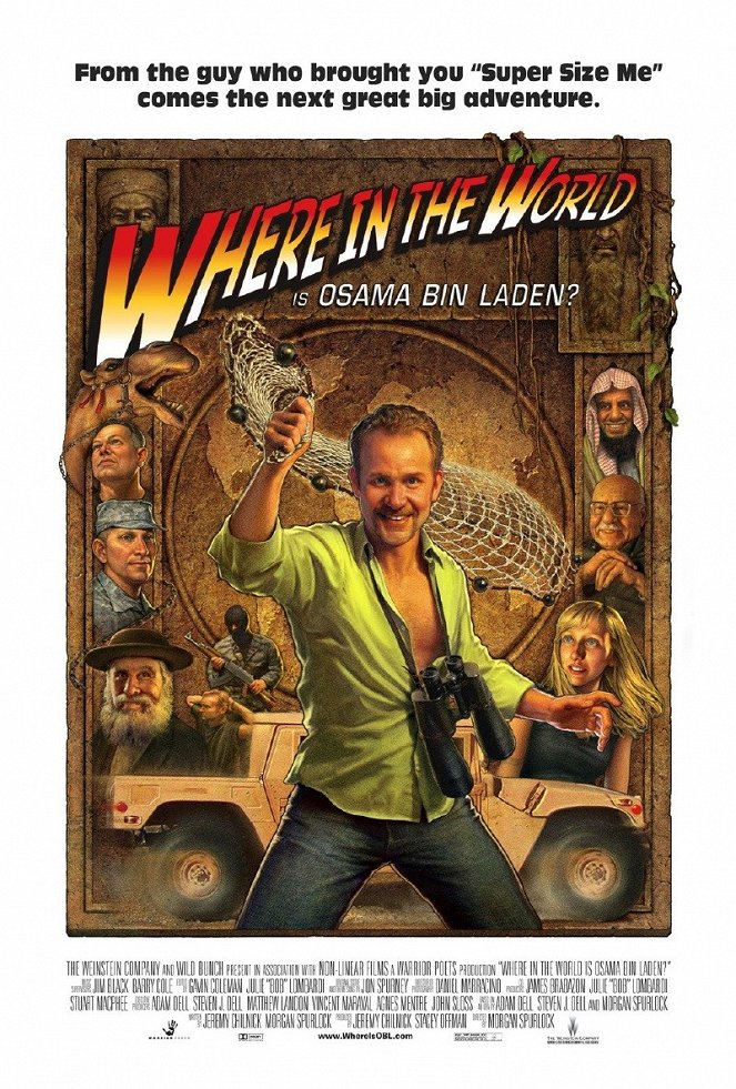 Where in the World Is Osama Bin Laden ? - Cartazes