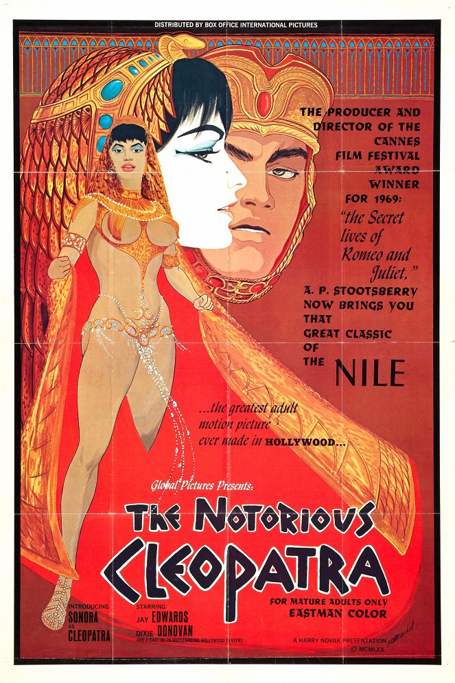 The Notorious Cleopatra - Affiches