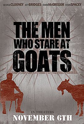 Los hombres que miraban fijamente a las cabras - Carteles