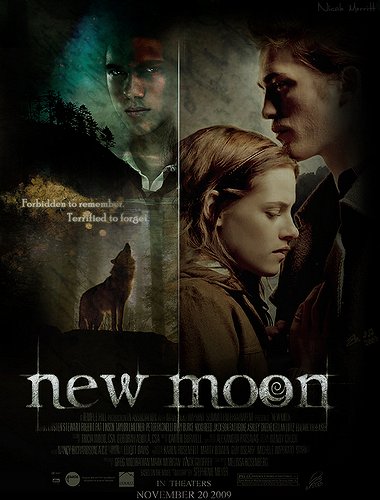 Saga „Zmierzch”: Księżyc w nowiu - Plakaty
