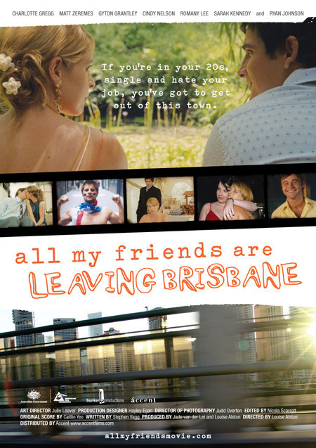 All My Friends Are Leaving Brisbane - Plakate