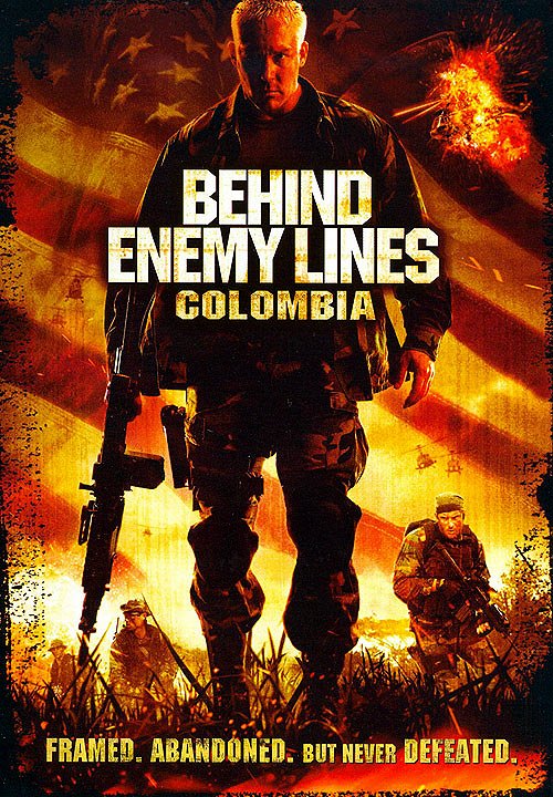Ellenséges terület 3. - A kolumbiai túsz - Plakátok