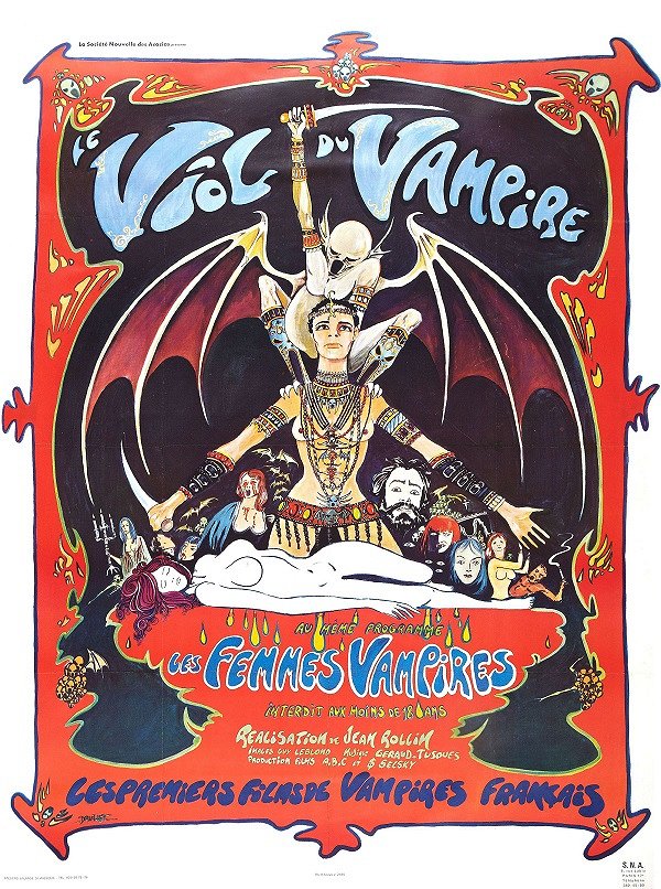 Le Viol du vampire - Plakate