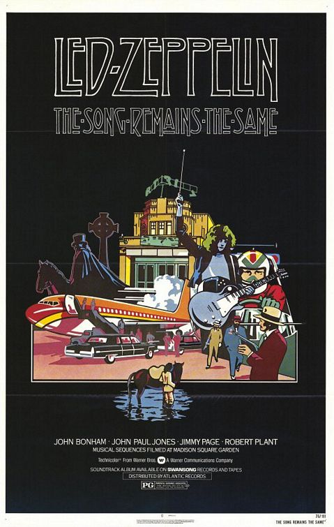 Led Zeppelin : The Song Remains The Same - Affiches