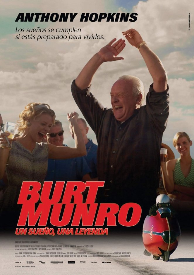 Burt Munro: un sueño, una leyenda - Carteles