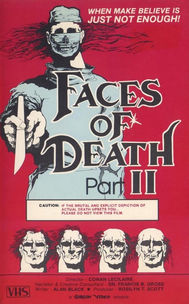 Faces of Death 2 - Julisteet