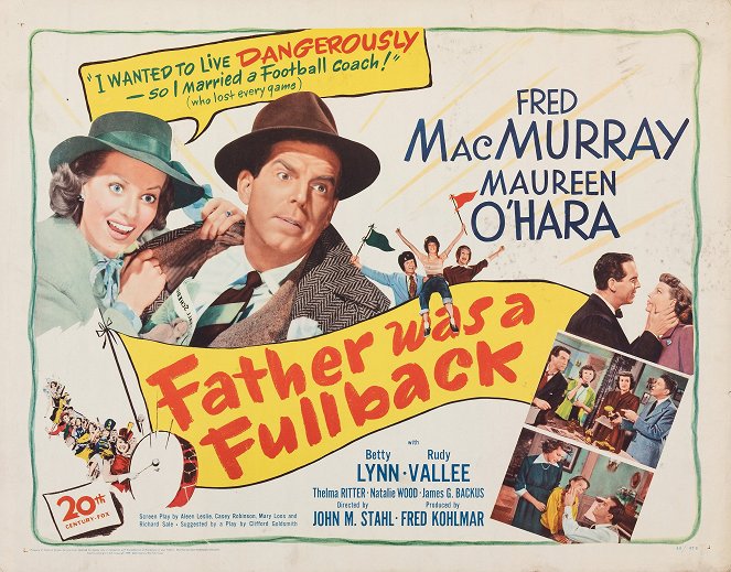 Father Was a Fullback - Posters