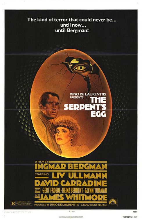 The Serpent's Egg - Plakaty