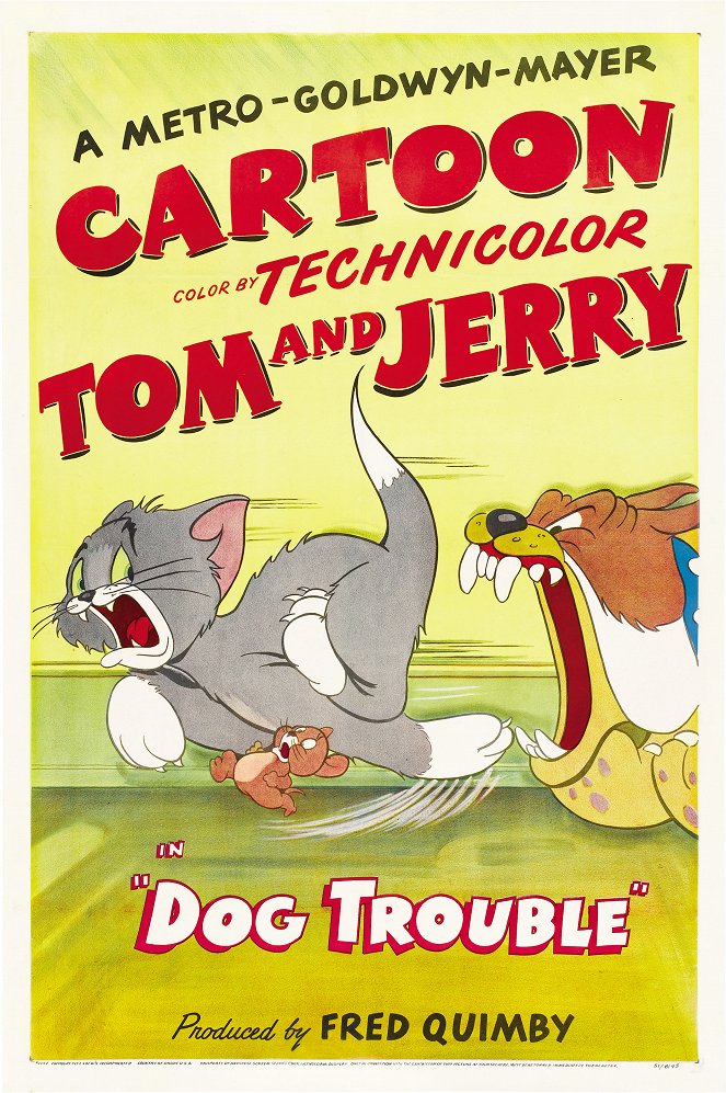 Tom and Jerry - Hanna-Barbera era - Tom and Jerry - Dog Trouble - Posters