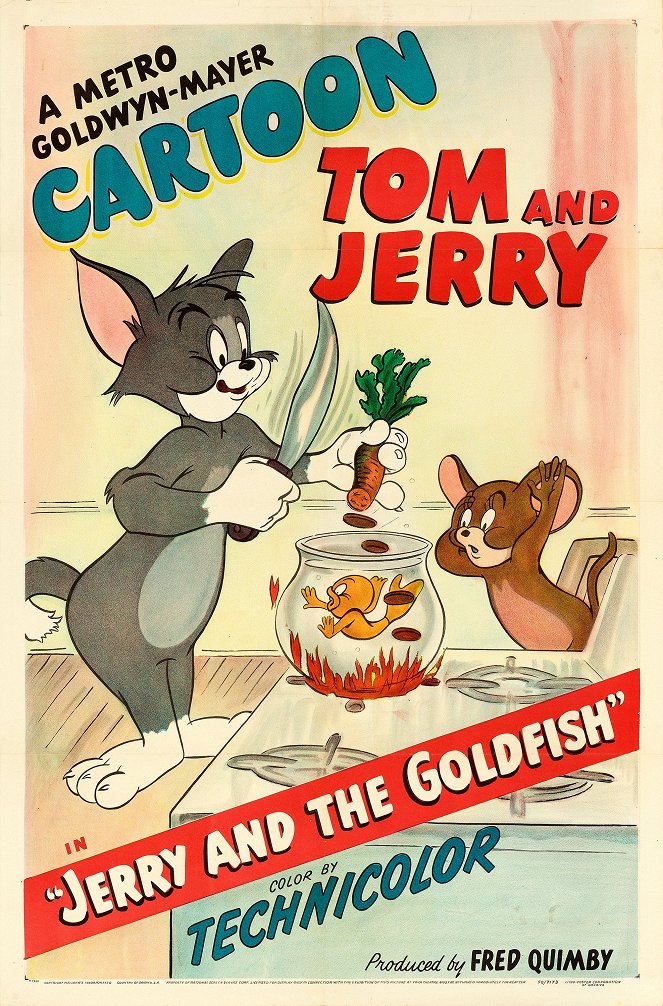 Tom y Jerry - Tom y Jerry - Jerry y el pececito - Carteles