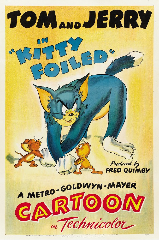 Tom a Jerry - Tom a Jerry - Kitty Foiled - Plagáty