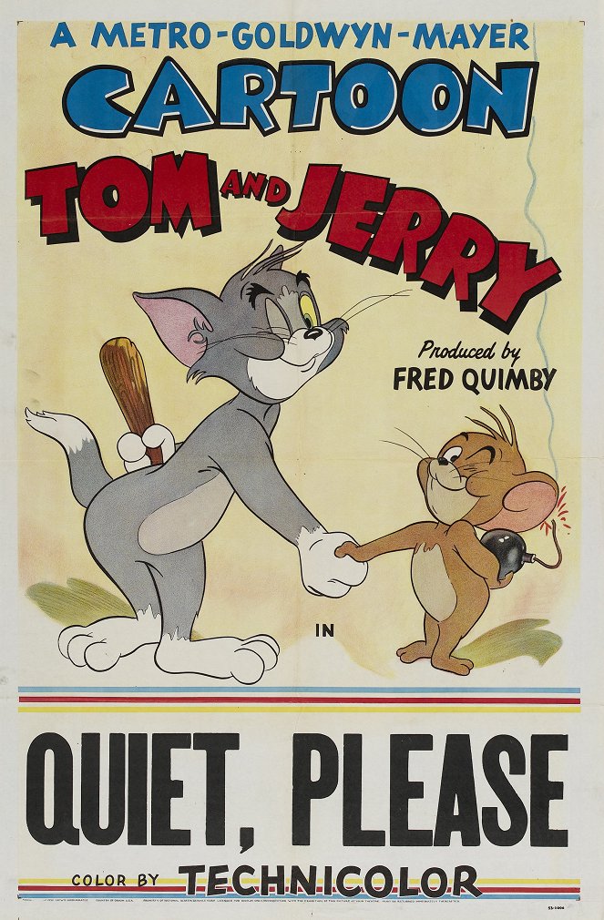 Tom and Jerry - Quiet Please! - Posters