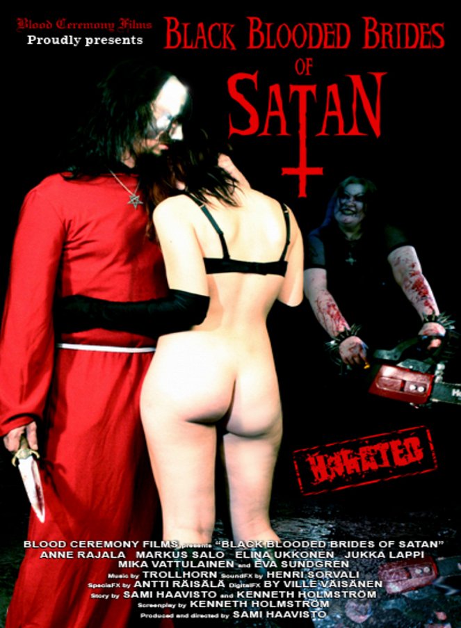 Black Blooded Brides of Satan - Affiches