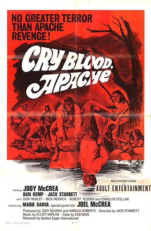 Cry Blood, Apache - Affiches