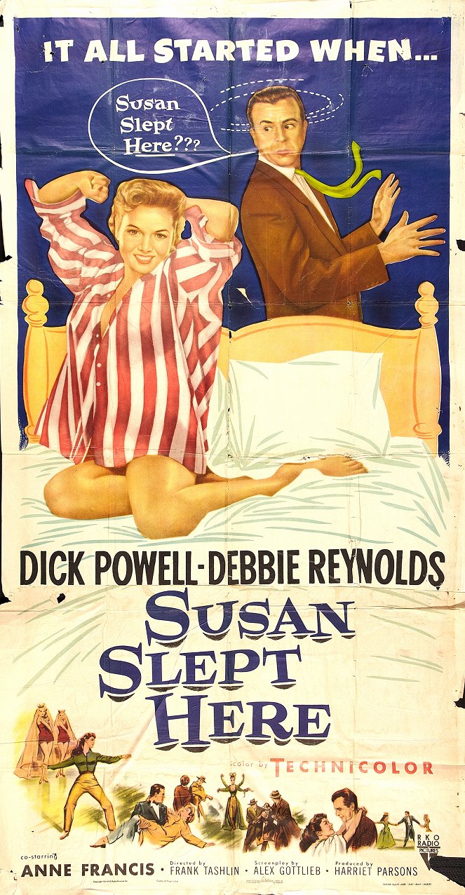 Susan Slept Here - Posters