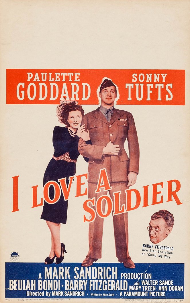 I Love a Soldier - Plagáty