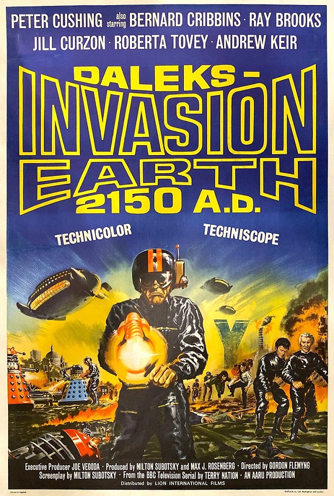 Daleks' Invasion Earth: 2150 A.D. - Julisteet
