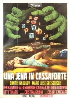 Una jena in cassaforte - Affiches