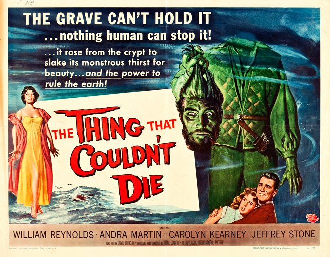 The Thing That Couldn't Die - Plakate