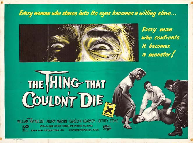 The Thing That Couldn't Die - Posters