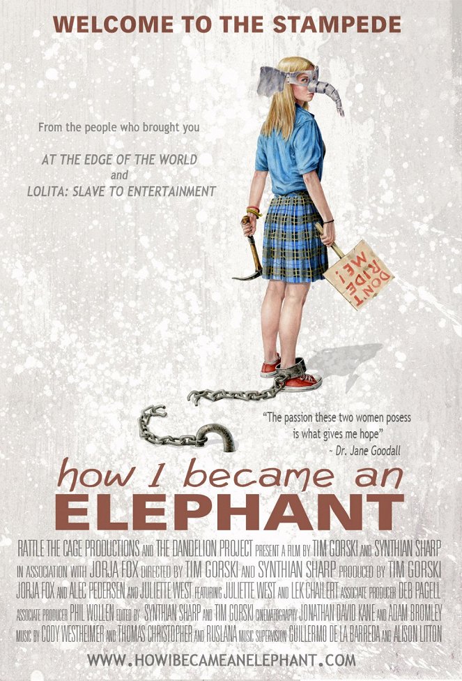 Jak jsem se stal slonem - Plakáty