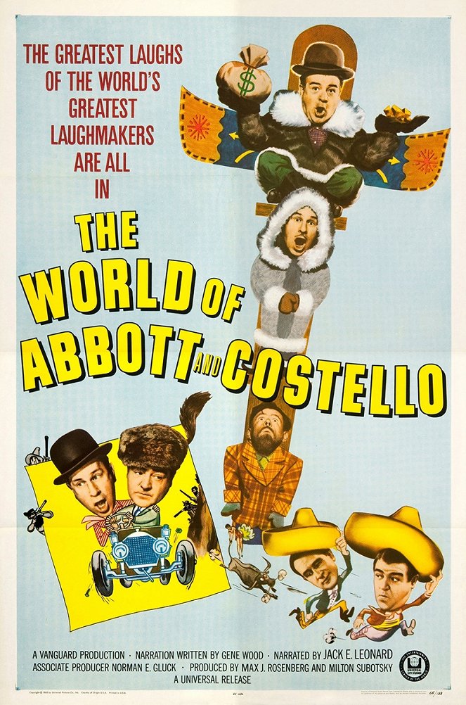 The World of Abbott and Costello - Plakate