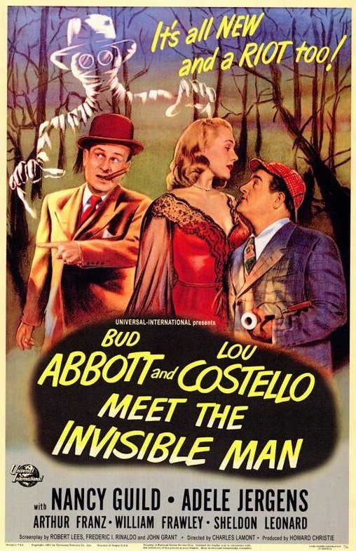 Abbott and Costello Meet the Invisible Man - Plakátok