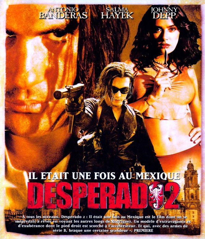 Desperado 2 - Il était une fois au Mexique - Affiches