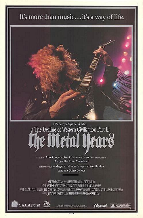 The Decline of Western Civilization Part II: The Metal Years - Posters
