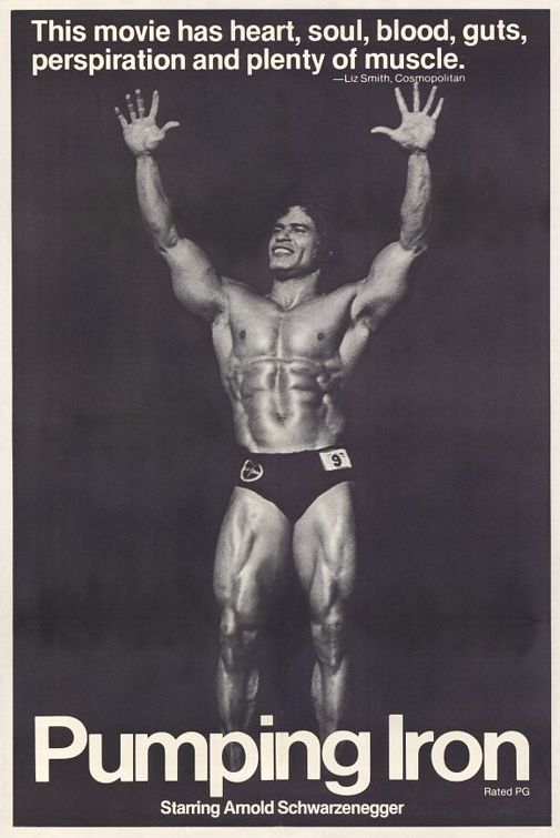 Železný Schwarzenegger - Plakáty