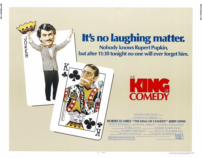 El rey de la comedia - Carteles