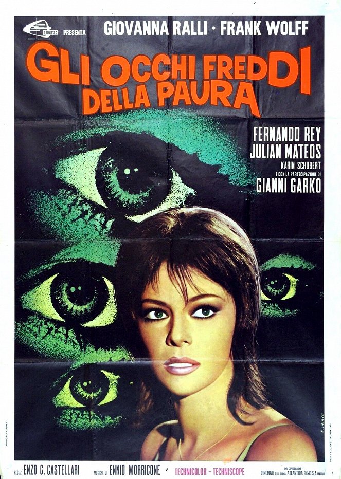 Cold Eyes of Fear - Posters