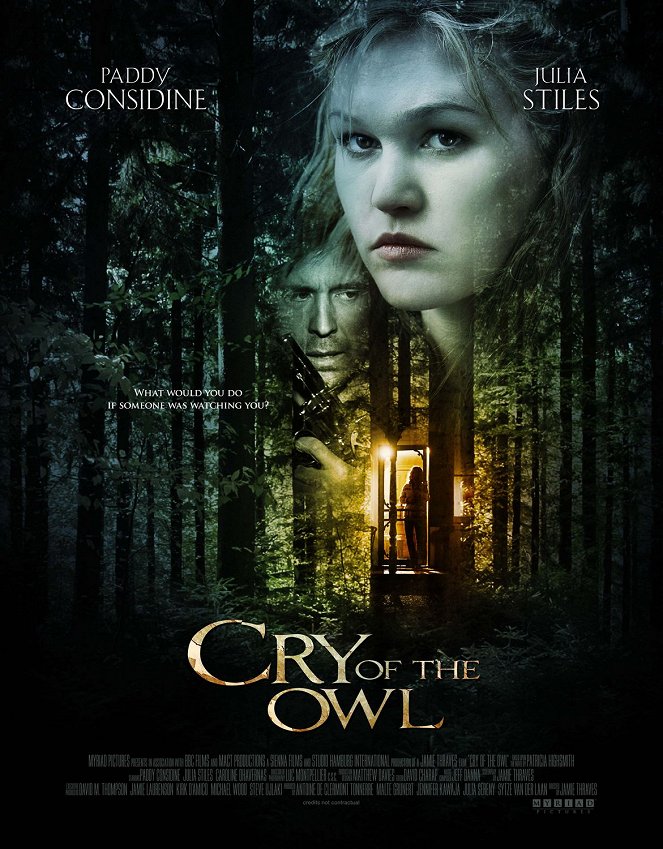 The Cry of the Owl - Carteles