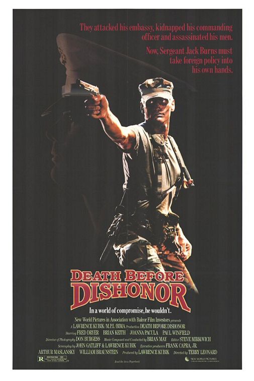 Death Before Dishonor - Plakaty